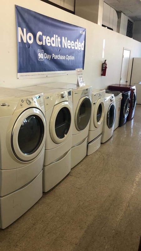 Purchase Appliances Inc. washers and dryers